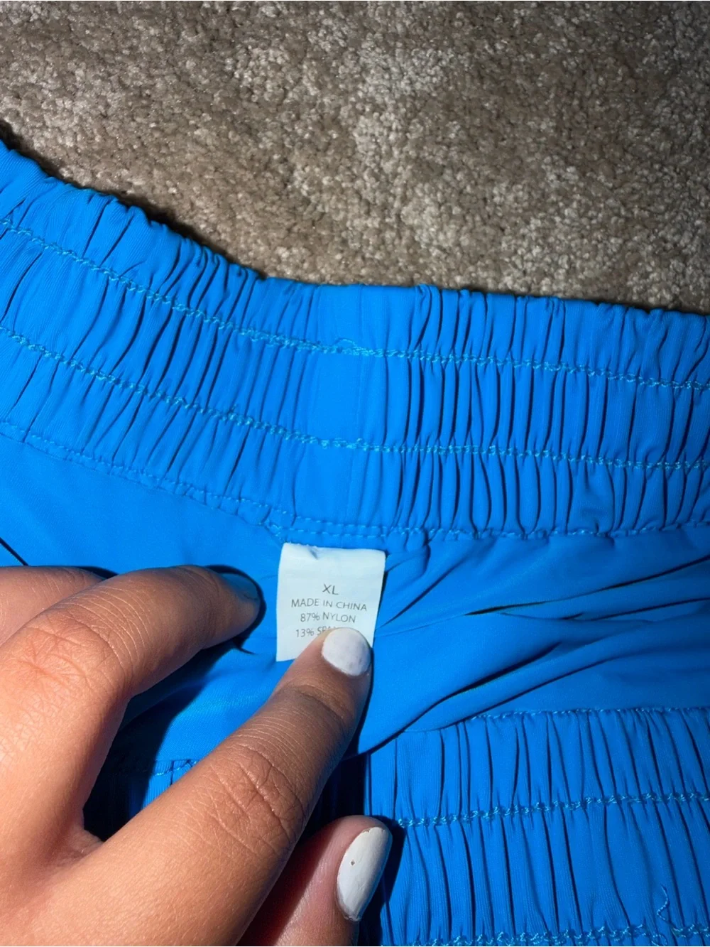 Women’s Athletic Layered Skort Shorts - Blue